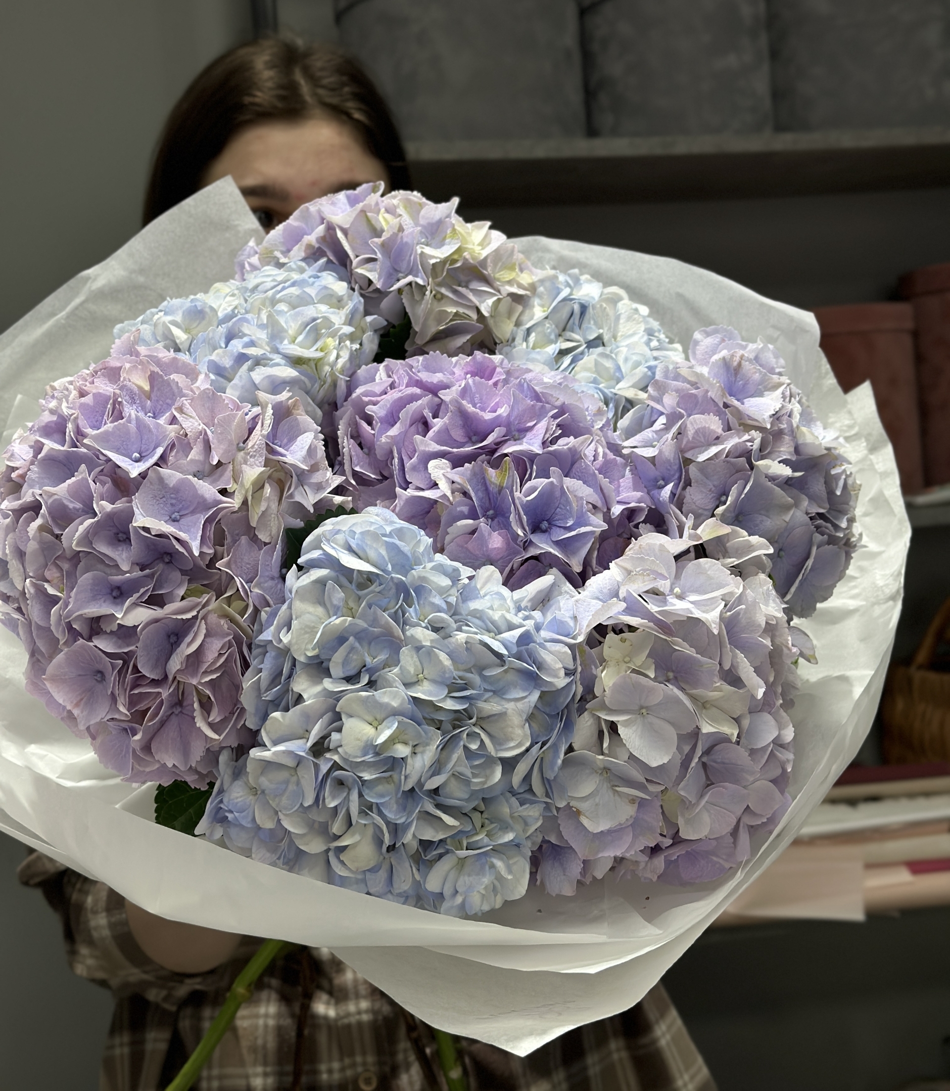 bouquet-of-hydrangeas-symphony:-a-melody-of-feelings